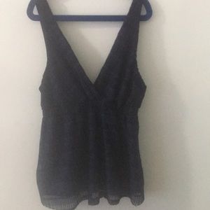 Blue tank top
